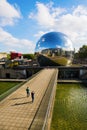 La Geode in the Parc de la Villette, Paris, France