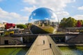 La Geode in the Parc de la Villette, Paris, France