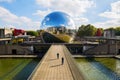 La Geode in the Parc de la Villette, Paris, France