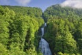 Giessbach Falls, east of Lake Brienz in the Bernese Oberland in Switzerland Royalty Free Stock Photo