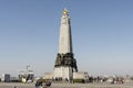 La Gloire de l`Infanterie Belge monument in Brussels Royalty Free Stock Photo