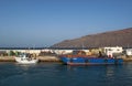 La Graciosa, port, fish, Caleta de Sebo, Atlantic Ocean, volcanic, landscape, cruising, Lanzarote, Canary Islands, Spain