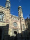 la Gran sinagoga de budapest Royalty Free Stock Photo