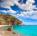 La Granadella beach in Javea of Spain Royalty Free Stock Photo