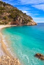 La Granadella beach in Javea of Spain Royalty Free Stock Photo