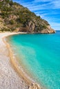 La Granadella beach in Javea of Spain Royalty Free Stock Photo