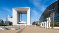 La Grande Arche and CNIT buildings in La Defense business district