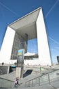 LA GRANDE ARCHE, LA DEFENSE, PARIS Royalty Free Stock Photo