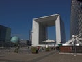 La Grande Arche, La Defense, Paris, France Royalty Free Stock Photo