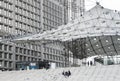 La Grande Arche, La Defense, Paris, France Royalty Free Stock Photo