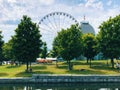 La Grande roue de MontrÃÂ©al Ferris wheel Royalty Free Stock Photo