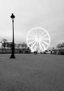 La Grande Roue Ferris Wheel in Paris France Royalty Free Stock Photo