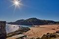 La Greve de Lecq beach early morning