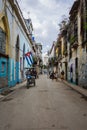 La Habana, Cuba. Lifestyle Old havana streets Royalty Free Stock Photo