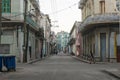 La Havana, Cuba, January 8, 2017: street view from La Havana Vieja. General Travel Imagery Royalty Free Stock Photo