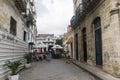 La Havana, Cuba, January 9, 2017: street view from La Havana Vieja. General Travel Imagery Royalty Free Stock Photo