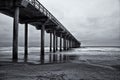 La Jolla beach California long exposure Royalty Free Stock Photo