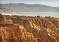 La Jolla Cliffs and Ocean, Southern California Royalty Free Stock Photo