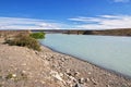 La Leona river in Patagonia close El Chalten, Argenina Royalty Free Stock Photo