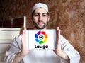 La liga, spanish league logo Royalty Free Stock Photo