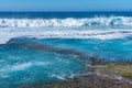 La Maceta rock pool at EL Hierro island at Canary islands, Spain