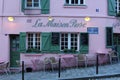 La Maison Rose restaurant on Montmartre in Paris