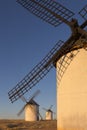 La Mancha Windmills - Spain Royalty Free Stock Photo