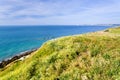 La Manche coastline in Normandy, France Royalty Free Stock Photo