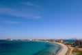 La Manga del Mar Menor Royalty Free Stock Photo