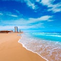 La Manga del Mar Menor beach in Murcia Spain Royalty Free Stock Photo