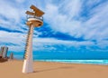 La Manga del Mar Menor beach in Murcia Spain Royalty Free Stock Photo