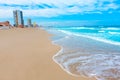 La Manga del Mar Menor beach in Murcia Spain