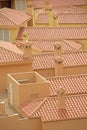 Clay Roof Tiles, Spain Royalty Free Stock Photo