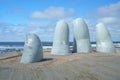 La Mano de Punta del Este - Sculpture in Montevideo, Uruguay