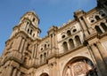 La manquita cathedral malaga Royalty Free Stock Photo