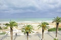 La Marsa Corniche Beach, Tunisia Royalty Free Stock Photo