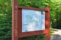 La Mauricie National Park Wapizagonke indication sign