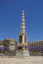 La Merced square in Malaga, Andalusia, Spain