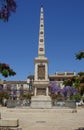 La Merced square in Malaga, Spain