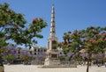 La Merced square in Malaga, Spain, in a spring day