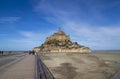 La Mere Poulard at theMont Saint Michel Normandy France.