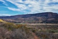 La Mision Valley landscapes and Beach in Mexico on the West Coast a small canyon near the Pacific Ocean that houses the Door of Fa