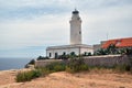 La Mola lighthouse in the Formentera Island. Balearic Islands