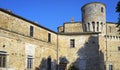 Roddi castle, Langhe. Color image Royalty Free Stock Photo