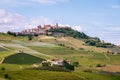 La Morra Langhe, Piedmont, Italy, Unesco heritage. Viticulture Royalty Free Stock Photo