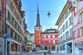 La Neuveville, Bernese Jura region, Switzerland Royalty Free Stock Photo