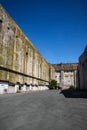 La Pallice, German submarine base during the Second World War. La Rochelle, France. Images of different parts of the bunker