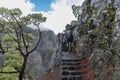 La palma cumbrecita mountains trail Royalty Free Stock Photo