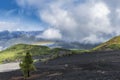 La palma landscape rainbow Royalty Free Stock Photo