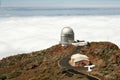 La Palma Observatory Roque de los Muchachos Royalty Free Stock Photo